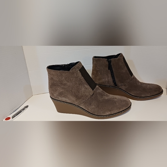 THE FLEXX Womens ‎ Moira Wedge Boot in Brown  Suede sz. 10 - Picture 8 of 11